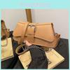 Stilvolle Schicke Ein Schulter Kleine Quadratische Tasche Für Frauen In Schwarz Weiß Khaki Braun