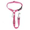 Reflective Pet Car Seat Belt Adjustable Dog Harness Leash Dog BackSeat Safety Belt  Pet Outdoor