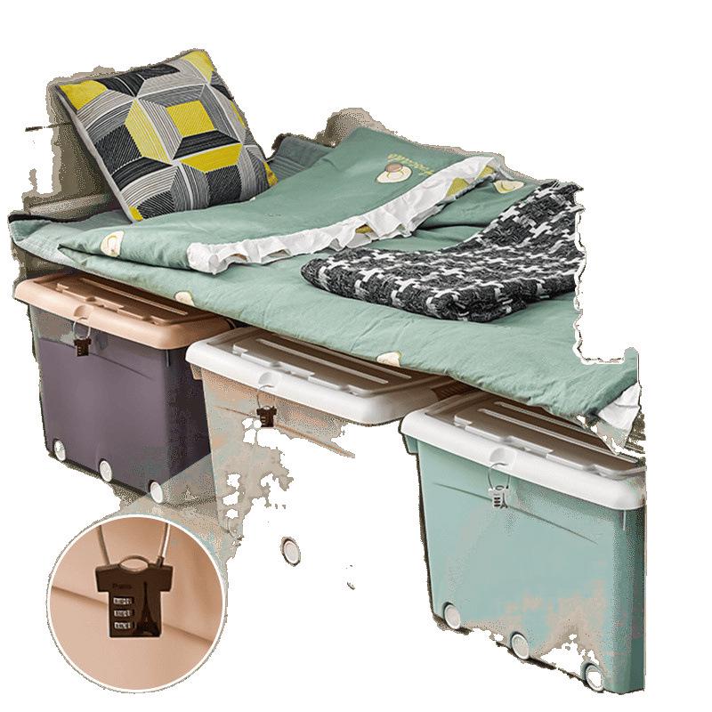 Lockable Large Storage Cabinet with Combination Lock for Dorms and Homes