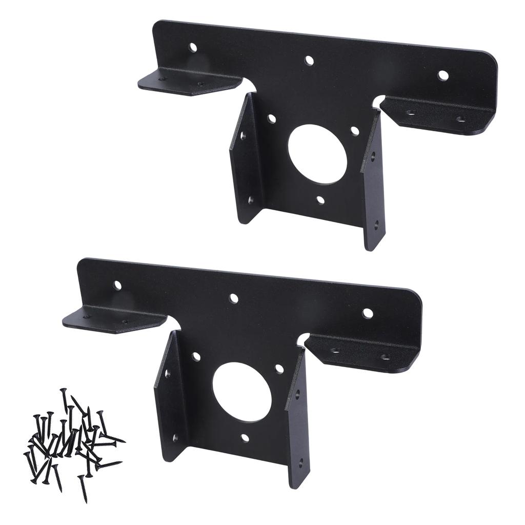 Wood Post Metal T Shaped Bracket Pergola Corner Brackets Extension 3-Way Right Angles Bracket Gazebo Accessories