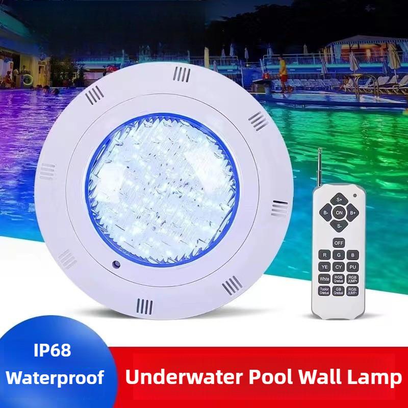 12V IP68 Colorful Fountain Landscape Light Waterproof Underwater Light LED Outdoor Wall Mounted Swimming Pool Lamp
