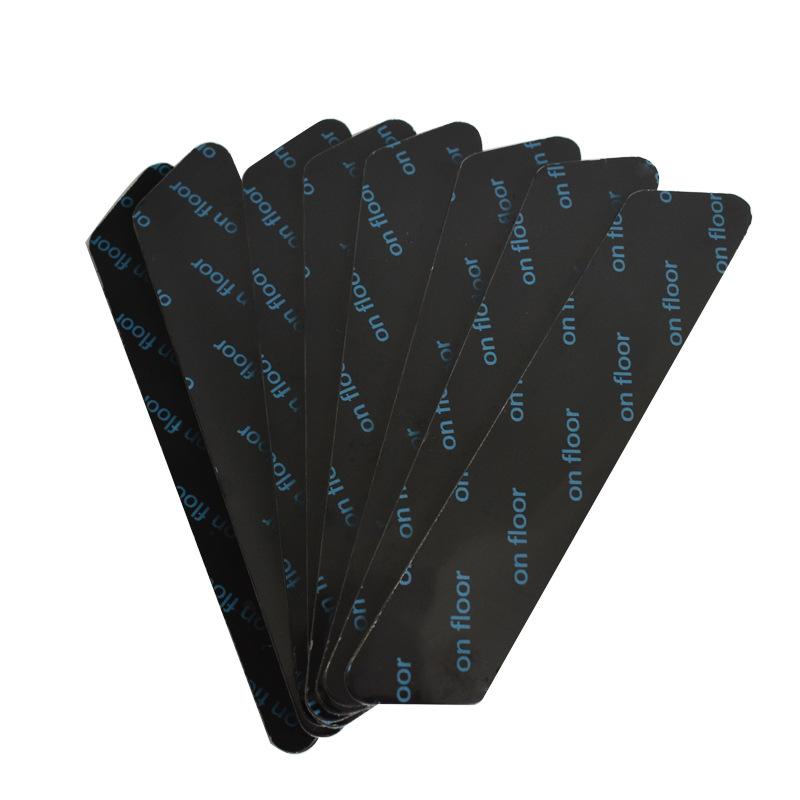 Anti Roll Non-Slip Carpet Fixed Adhesive PU Washable Reusable Anti Carpet Roll Mat Curved Foot Double sided Tape Fixed stickers