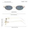 Ladies' Y2K Retro Elliptical Glasses Elegant Party and Daily Wear Retro Style Personalized Declaration Glasses Trendy Choice