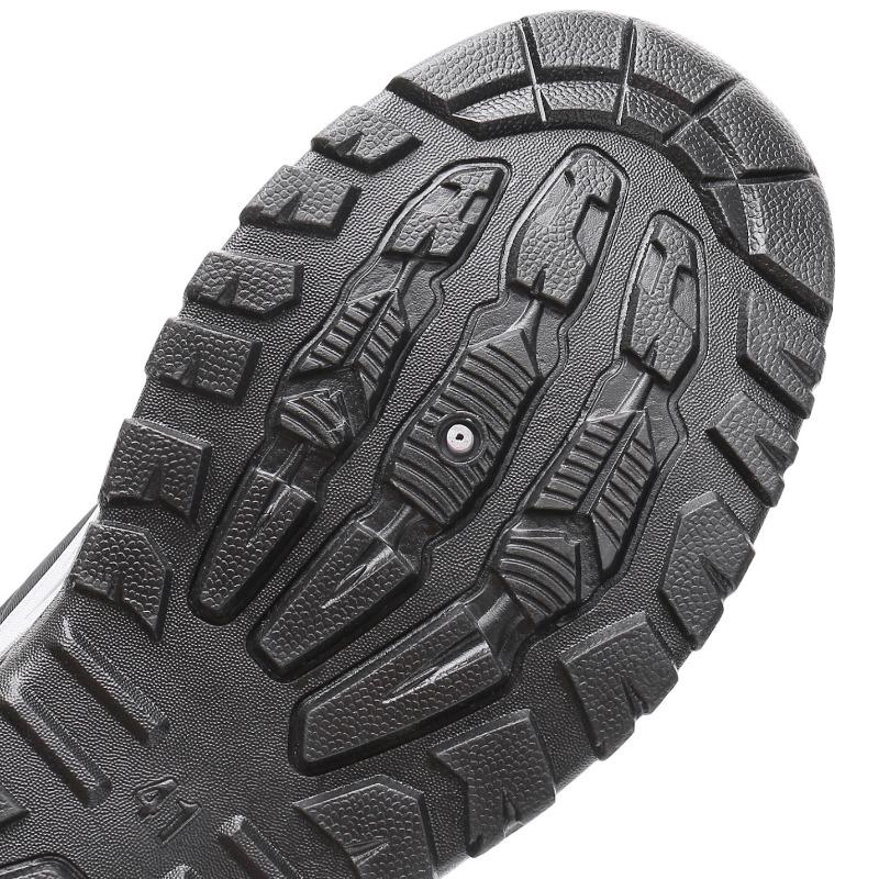 Fleece thickened old Beijing cotton shoes winter new soft-soled non-slip medium and old cotton boots fleece warm snow boots men