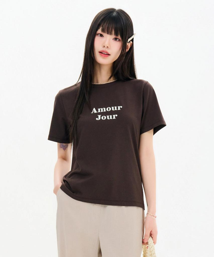 CHASECULT Women'S Essential Lettering Short Sleeve T-Shirt-Fbzg5853C08