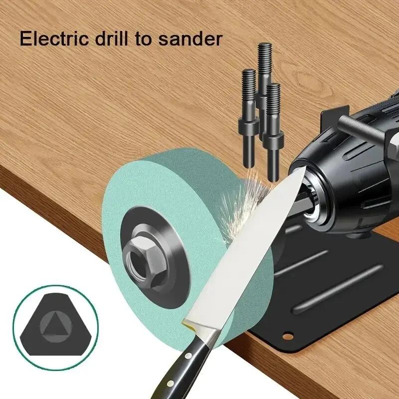 1PCS Electric Drill Grinding Wheel Polishing Pad Grinding Machine Conversion Head Grinding Machine Rotating Metal Tools