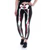 Halloween 3D Skull Print Pants Halloween 3D Skull Print Ankle Tight Leggings