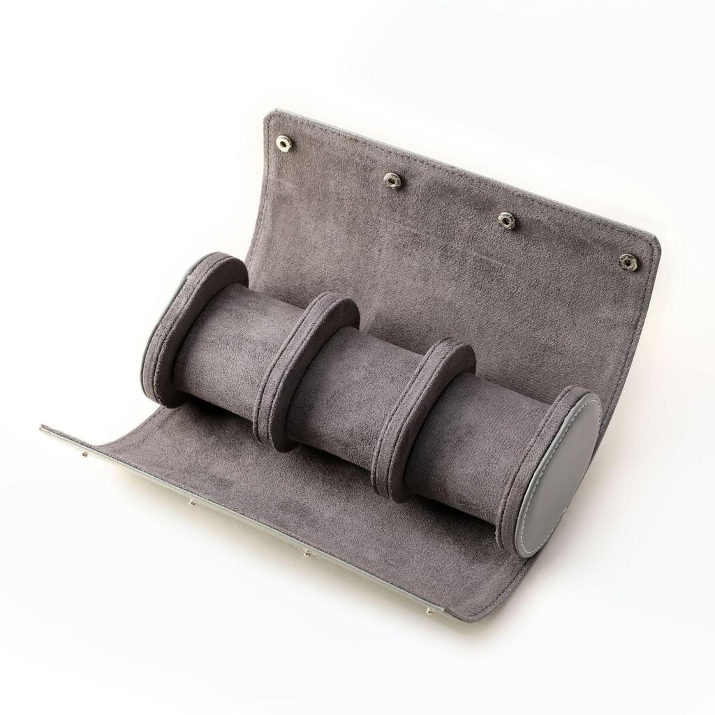 Green Submariner Leather Watch Box: Dustproof, Portable Protection for 1-3 Watches
