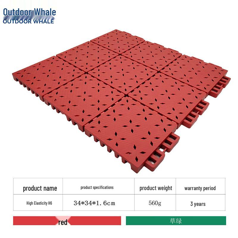 OUTDOOR WHALE Outdoor Suspended Sports Flooring