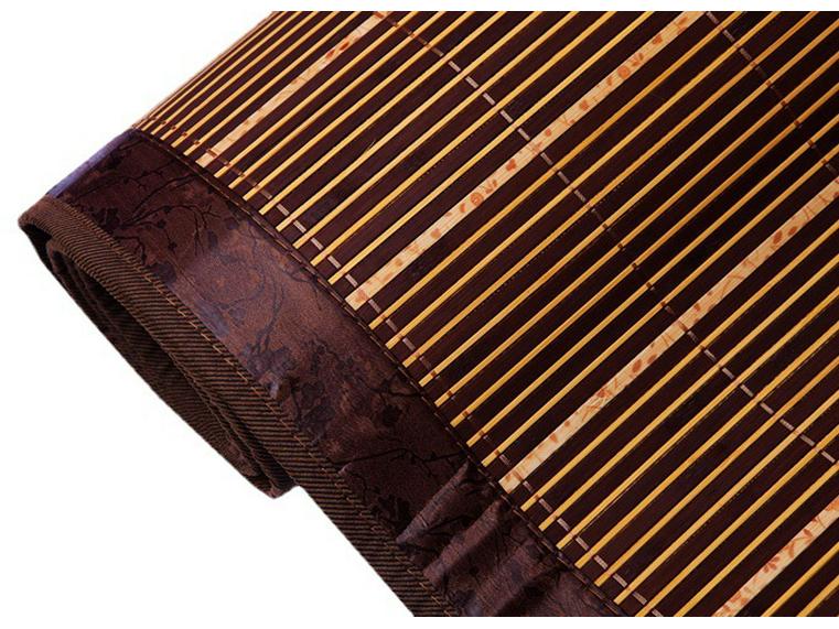 Doppelseitige Matte mit Bambuskohle: Winter-/Sommergebrauch, Rattan-Eis-Seide-Tatami