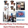 Retro England Knights Templar Warrior United Kingdom British UK Britain MMA Boxing Muay Thai T-shirt 3D Print Unisex Training Fitness Workout Sport