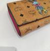 [Pre-Owned] Small Coated Canvas Monogram Card Holder In Cognac Color With Gold Hardware - Excellent #10PV1FG