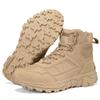 Men's Wear-Resistant Tactical Hiking Boots - Lace-Up, Outdoor Casual, Large Sizes Available