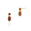 New Year Collection 10K Yellow Gold Earrings 112446153040 4℃ (January Birthstone)