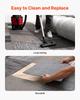 Carpet Tiles Reusable 508 x 508 mm, 24 PCS Modular Carpet Square Rug, Commercial Floor Soft Padded for Seamless Cover 6.2, Easy DIY Replacement for