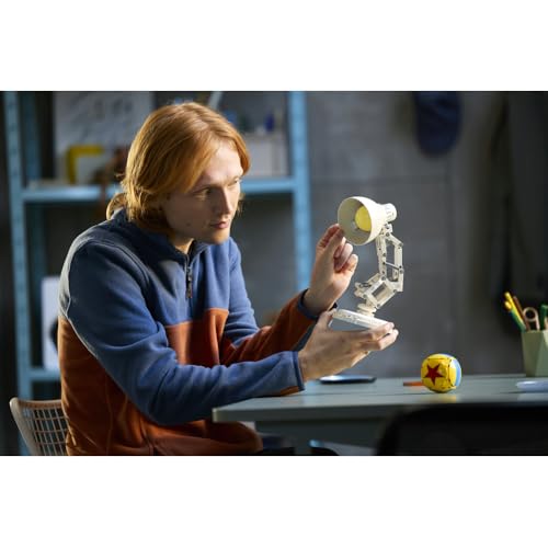 LEGO Ideas Disney Pixar Luxo Jr. Toy, Birthday Gift, Building Blocks, Men, Women, Disney Merchandise, Mother, Father, 21357