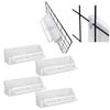 4pcs Parrots Feeder Pet Bird Hanging Food Water Bowl Pigeons Stand Cage Feeding Tools
