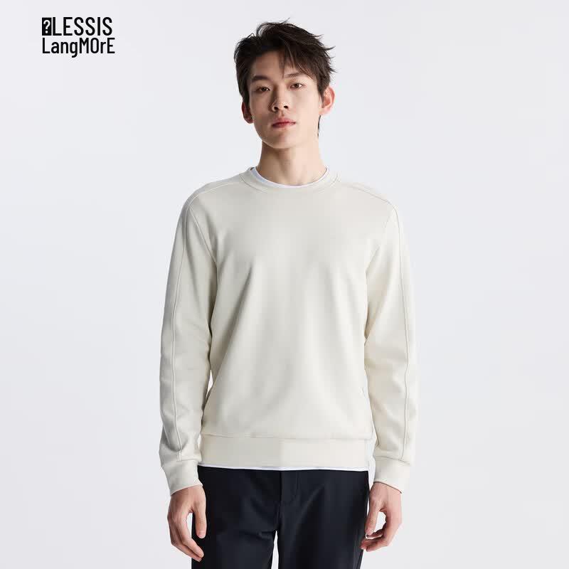 Lilang Men s Cotton-Blend Long-Sleeve Casual T-Shirt 175