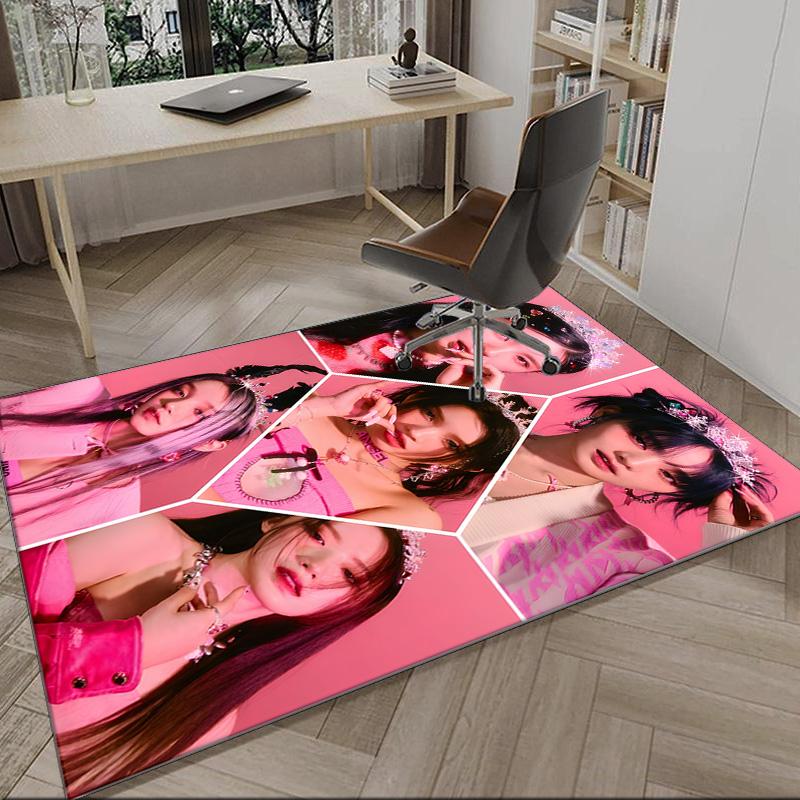 Kpop idle  Carpet, Kitchen Rugs, Yoga Mat, Non-Slip Mats, Rug for Bathroom, Living Room bedroom, Camping Rugs Christmas Gift