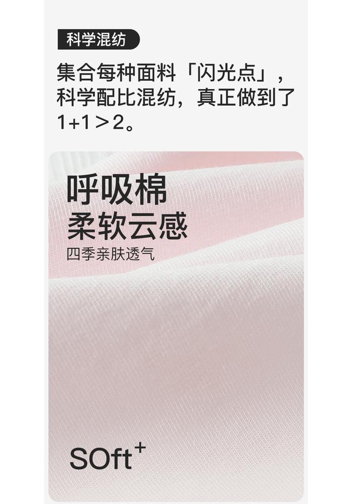 Fenteng Breathable Cloud Cotton 4-Piece Set Women's Underwear