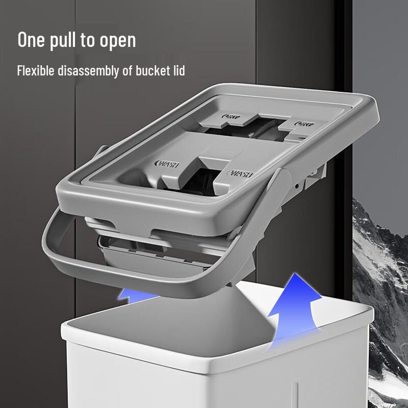 Mayflower Hands-Free Flat Mop & Bucket System