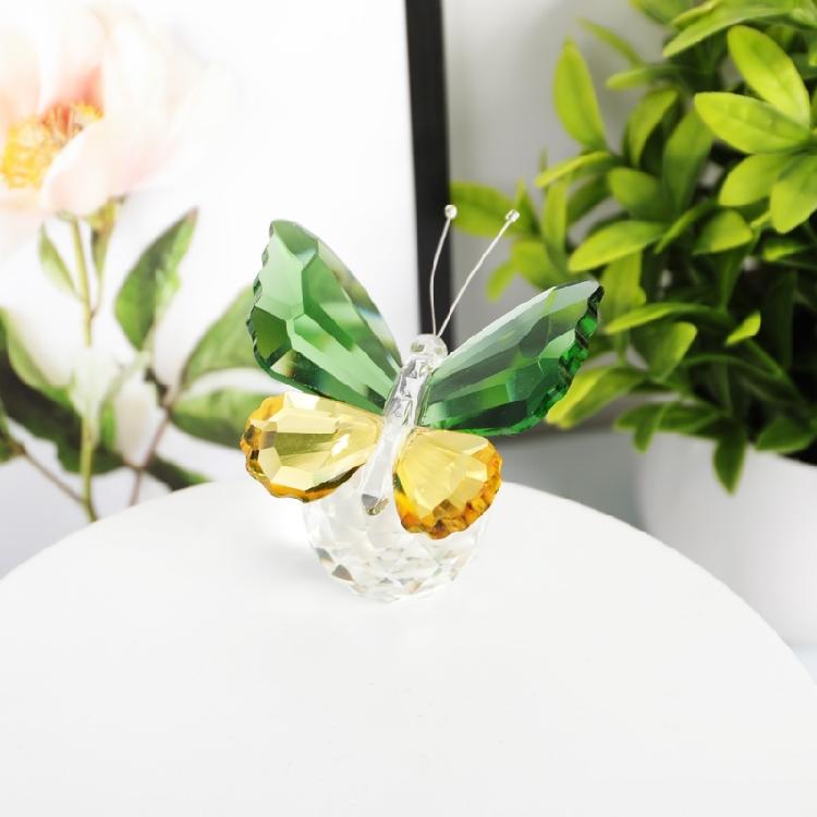 Crystal Crafts Butterfly Simulated Insect Sculpture Butterflies Jewelry for Room
