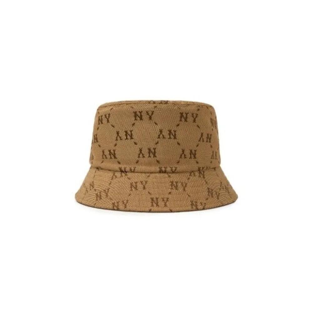 [MLB] Kids  Cap JQT 7AHTMD24N-50BGS Diamond Monogram Jacquard Reversible Bucket Hat New York Yankees 54H