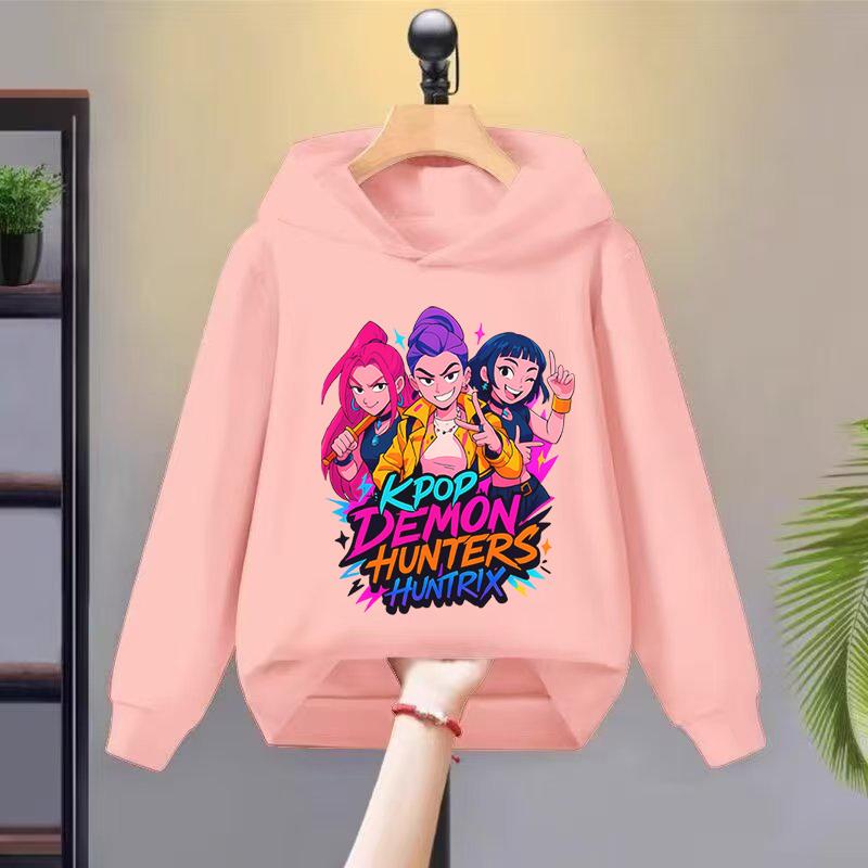 Kpop Witch Hunt Children's clothing, including men's and women's spring and autumn hoodies and fashionable sweatshirts 2025yeas