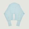 grove 25FW HAVEN SHAWL MUFFLER (LIGHT BLUE)