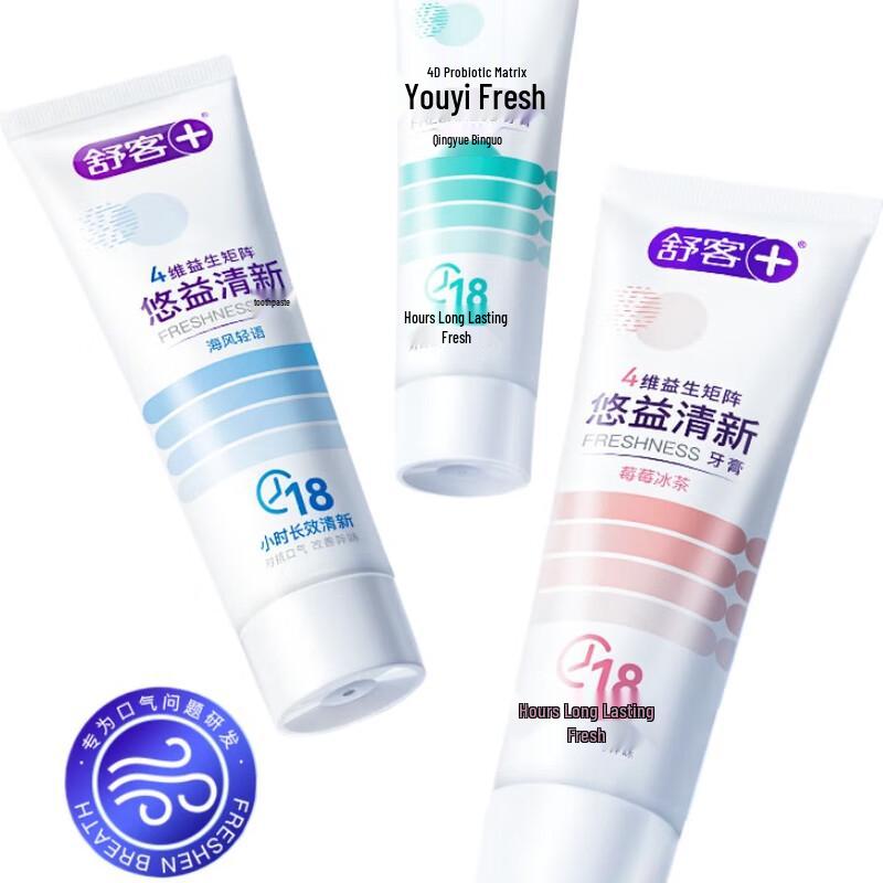 

Зубная паста Shuke Youjing с пробиотиками, тройной вкус