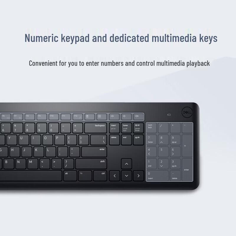 Dell KM3322W Wireless Keyboard and Mouse Combo