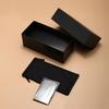 Leather Sunglasses Case Set: Large V-Shaped Glasses Case with Top and Bottom Lids, Four-Piece Packaging Box for Sunglasses