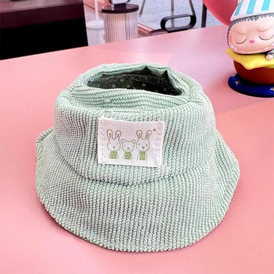 

For 17Cm Labubu Doll Outfit Wrinkled Skirt Flower Hairpin Set Fisherman Hat Labubu Clothes Ropa Labubu For Kids no doll