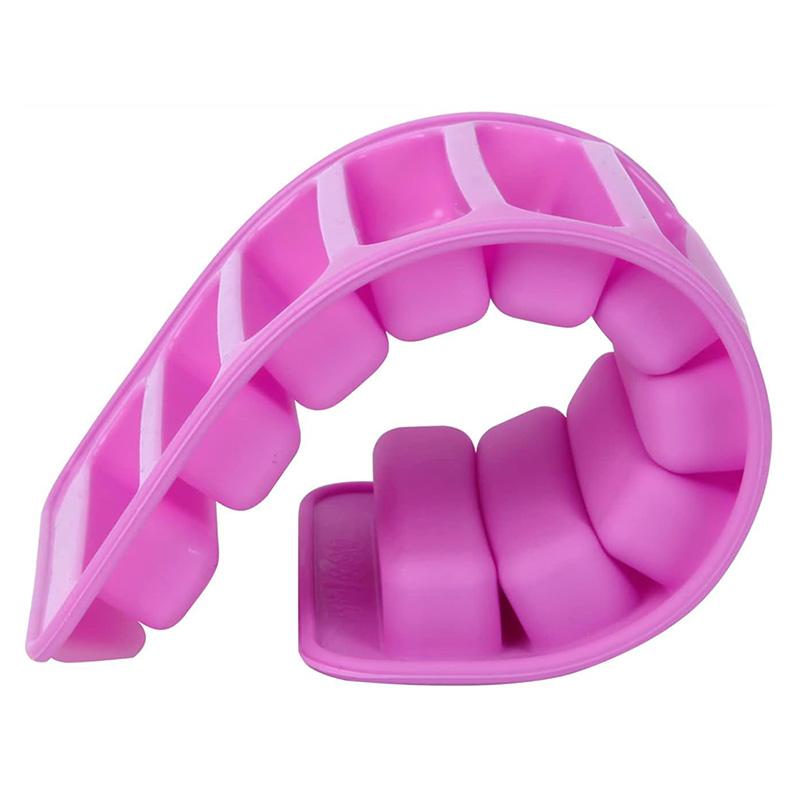 2 PCS Long Strips Silicone Mold Cookie Molds Chocolate Rectangular Cereal Bar Molds Ice Cube Tray Jelly Cake Baking Tools