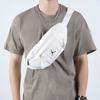 Jordan Sports Trend Mesh Design Snake Pattern High-Quality Basic Crossbody Waist Bag Unisex bags White JD2133015GS-002