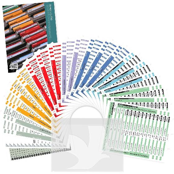 Home Filing System 1/3 Tab