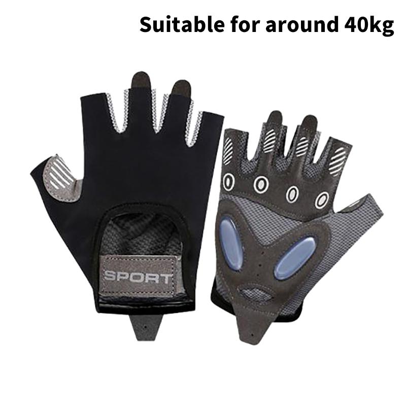Sport Half-Finger Breathable Training Gloves Dumbbell Gloves For Fitness Yoga Cycling Weightlifting And Sports Exercises