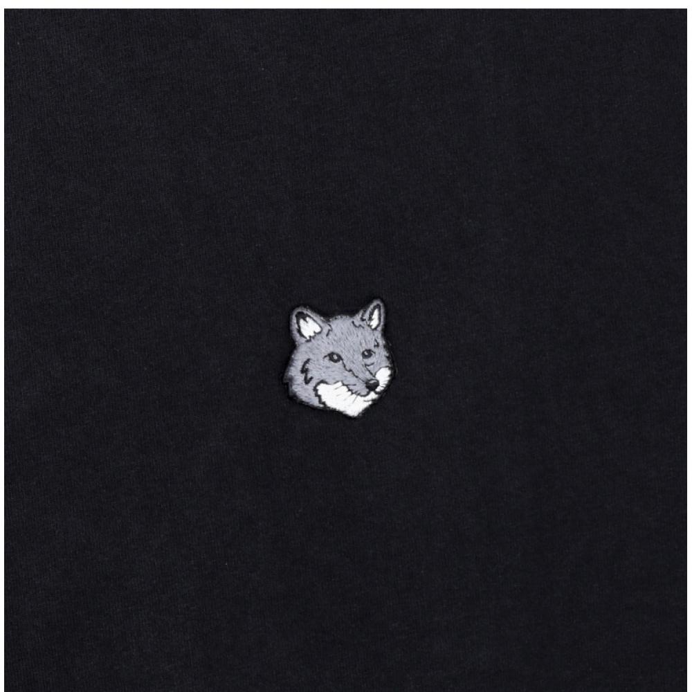 MaiSon KiTSune Toppa Testa di Volpe Grigia Uomo S T-Shirt Pm00108kj7025
