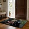 Floor Mat Soft Flannel Rug Non Slip Absorbent Mat for Bathroom Bedroom Home Decor The Predator Classic Movie