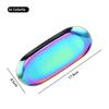 Modern Simple Metal Stainless Steel Storage Tray Jewelry Display Tray Shooting Props Trinkets Display Box Multi-functional