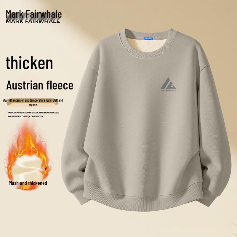 

Mark Fairwhale Men s Fleece-lined Crewneck Sweatshirt 3XL