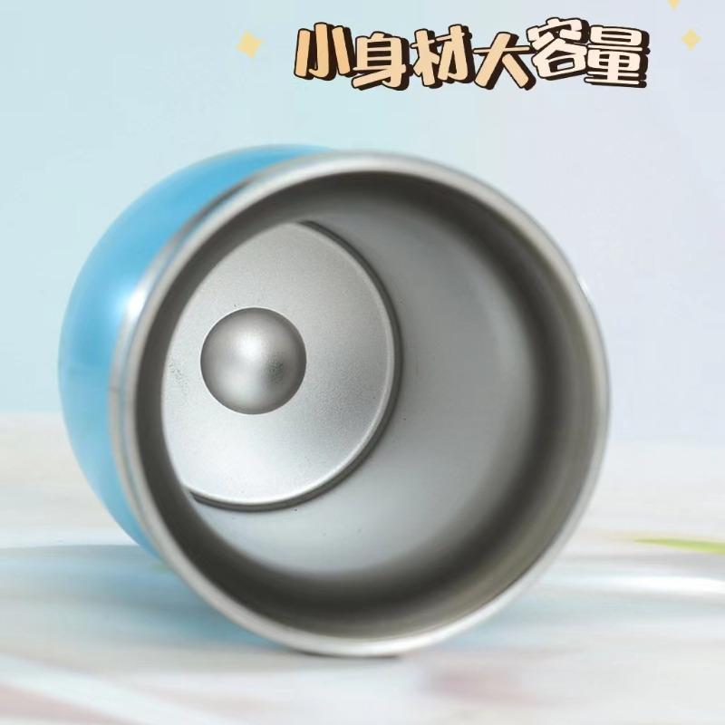 Creative Hot-selling Stainless Steel OZ Mate Cup South America Argentina Gourd-shaped Teacup with Straw Brush Stirring Spoon