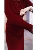 Elegant Faux Two-Piece Mother of the Bride Dress - Autumn/Winter Collection