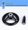 Corrugated Plastic-Steel Three-Spoke Handwheel for Machine Tools and Grinders