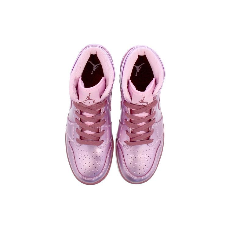 (GS) Air Jordan 1 Mid SE 'Pink Rose' Kids' AV5174-640