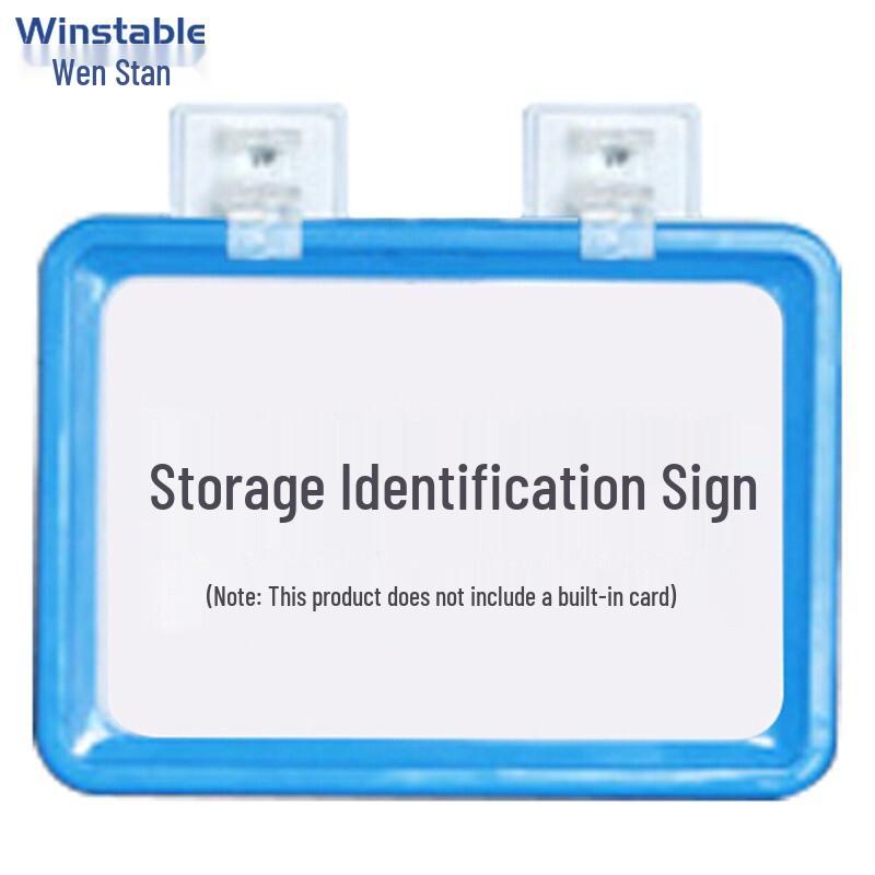 WST136 Magnetic Shelf Label A4 (302x215mm) синий