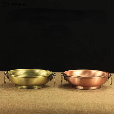 1 Pc Alloy Medicine Supply Plate Buddhist Hall Temple Supplies Household Sacrifice Feng Shui Accessories Law Society Offering