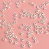 S999 Sterling Silver Square Spacer Beads for DIY Jewelry