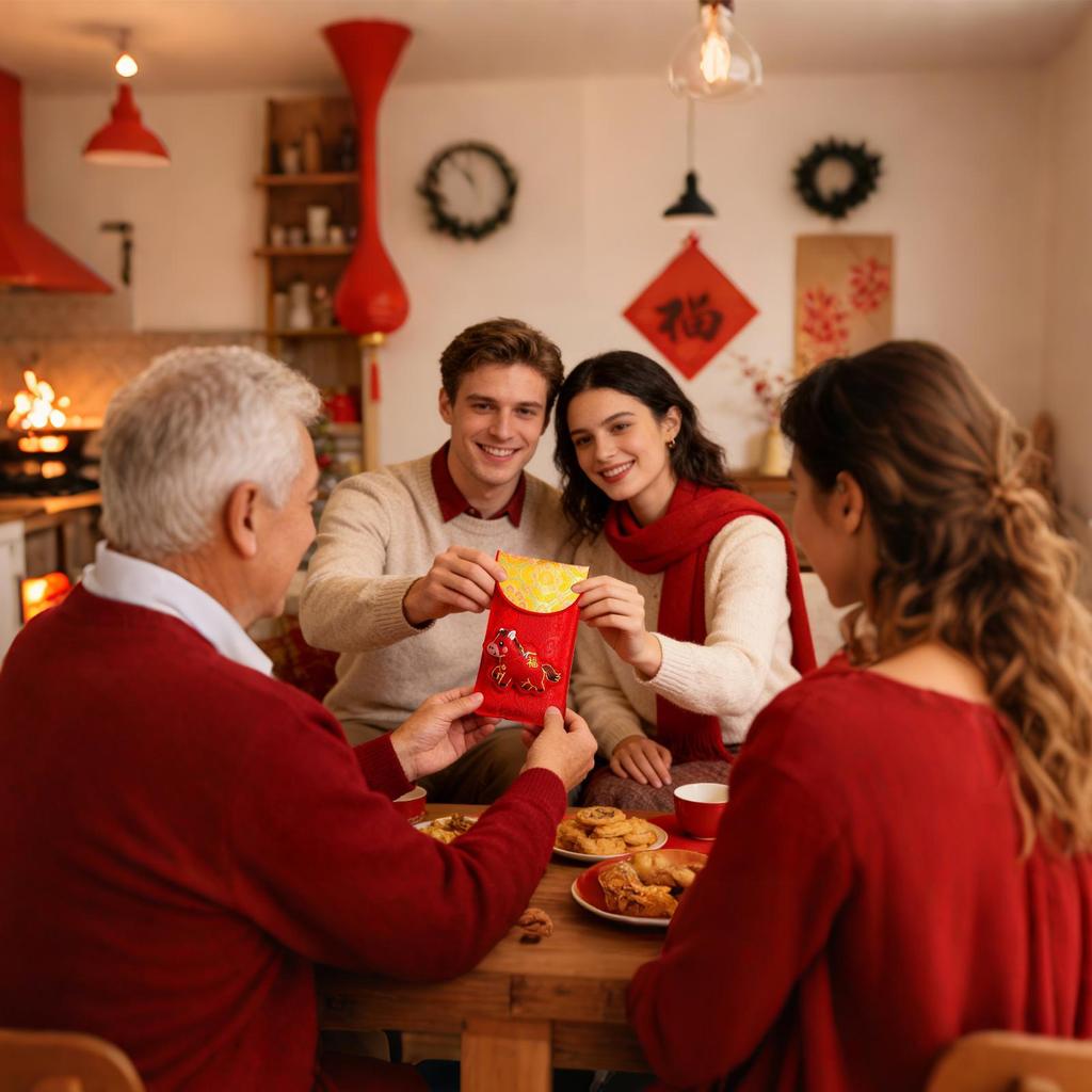 Red Envelopes Embroidery Design 2026 Lunar New Year Packet Lunar New Year 2026 Red Envelopes For Spring Festival Marriage