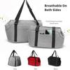 Foldable Breathable Pet Backpack for Cats & Dogs - Single/Double Shoulder & Crossbody Options